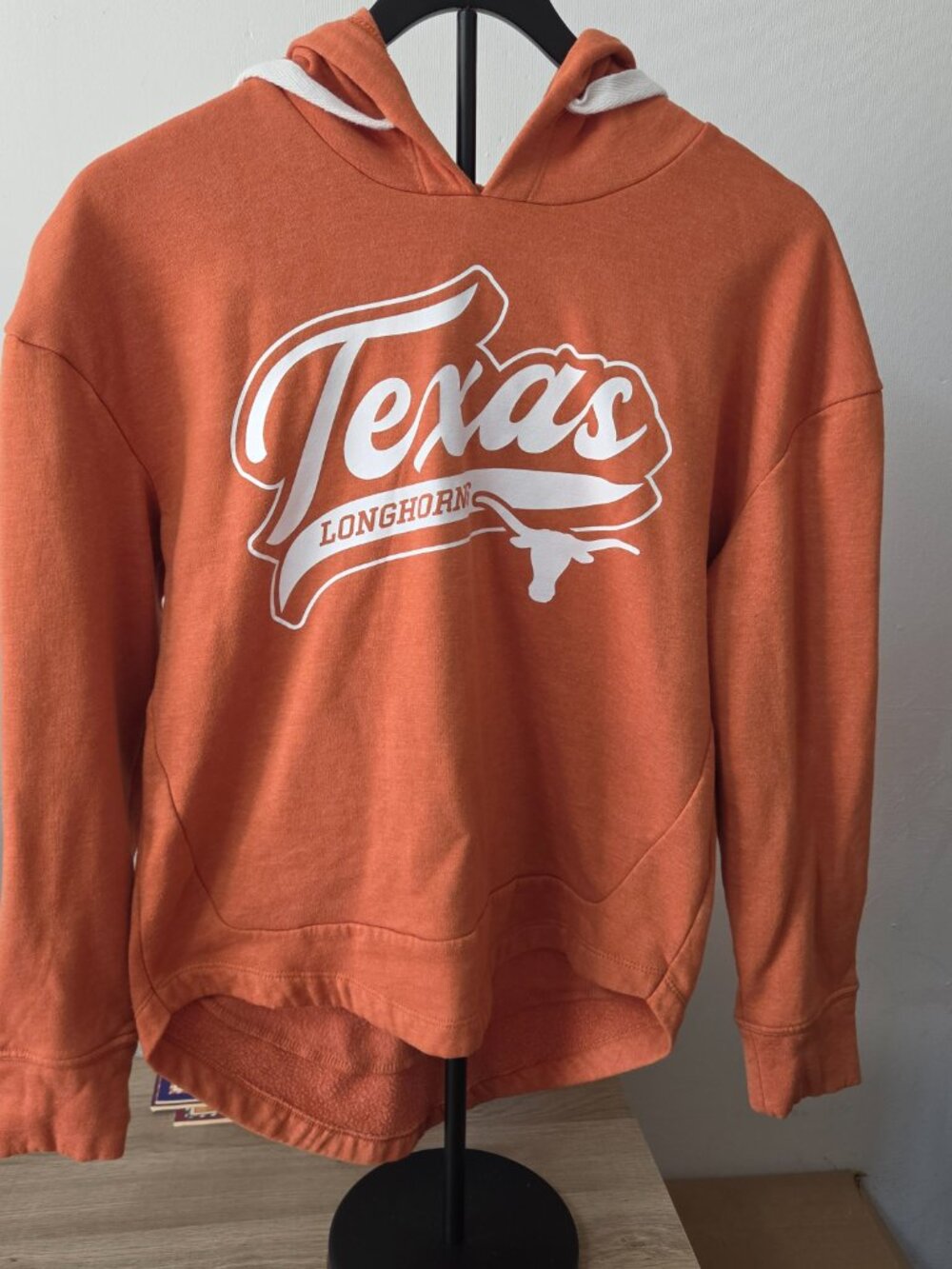 University of Texas Longhorns hooded burnt orange sweatshirt womens size s